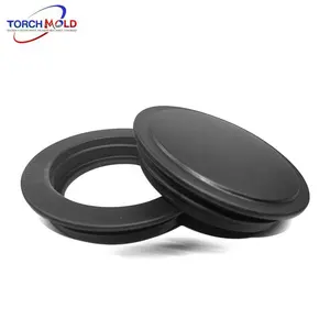70 shore A high tensile strength waterproof round flat rubber gasket seals lid accurate silicon mold