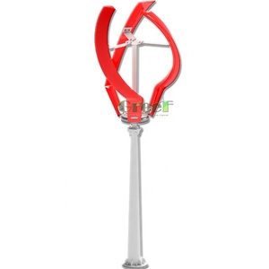 Éolienne <span class=keywords><strong>à</strong></span> axe vertical <span class=keywords><strong>à</strong></span> faible vitesse de rotation de 200 W pour la maison, durée de vie de 20 ans - Product Image 4
