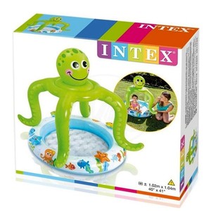 <span class=keywords><strong>Piscina</strong></span> <span class=keywords><strong>Inflable</strong></span> para Bebés <span class=keywords><strong>Intex</strong></span> 57115 con Forma de Pulpo Sonriente - Product Image 4