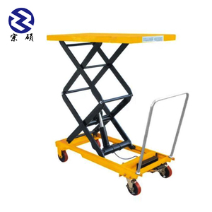 1000 kg Haute qualité Manuel hydraulique ciseaux chariot <span class=keywords><strong>table</strong></span> élévatrice - Product Image 1