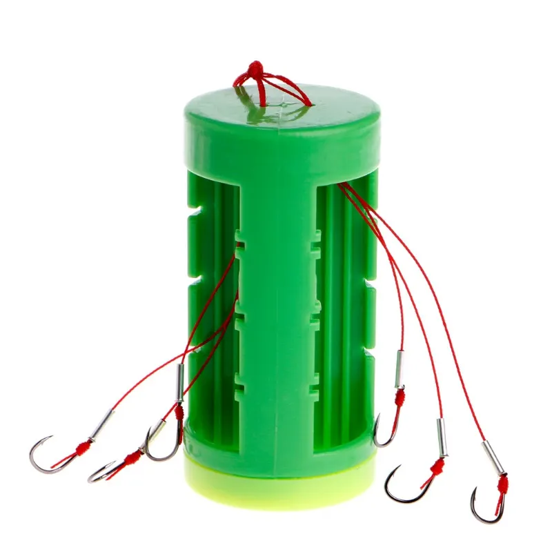 Nuovo Set di Gancio di Pesca di Pesce All'aperto Forniture di Pesca Gancio di Attrezzatura Da Pesca Ganci di Esplosione con bait holder