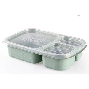可生物降解的新抵达儿童便当盒塑料米饭午餐盒
