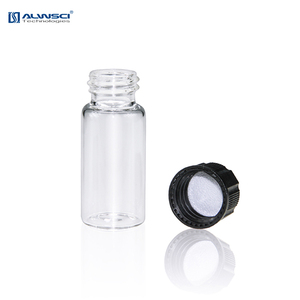 <span class=keywords><strong>Vial</strong></span> de Muestra de Vidrio Transparente de 10 ml para Uso en Laboratorio con Tapa de Rosca 18-400 - Product Image 3
