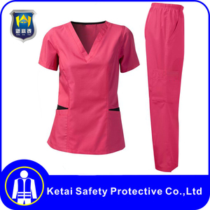 Camicette bianche di Design femminile per donne da infermiera uniforme nello stato unito all'ingrosso di scrub medici uniformi set - Product Image 4