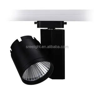 Dimmable cob led track licht 4 schiene spot cri90 Good Quality 30w 40w 20w COB Led Track Light