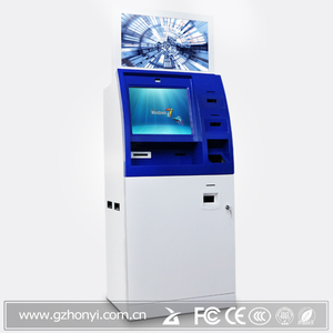 Tự dịch vụ tiền gửi Ngân Hàng thiết bị đầu cuối <span class=keywords><strong>kiosk</strong></span> honyi Dịch vụ công cộng thiết bị đầu cuối thanh toán tiền mặt và tiền gửi <span class=keywords><strong>ATM</strong></span> - Product Image 2