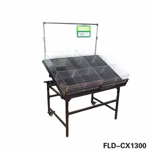 Vegetable Display Rack Hot Sale 3-Angled Supermarket Fruit And Vegetable Display Rack