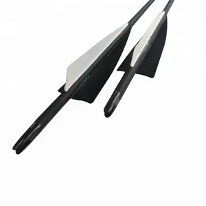 4 "da Pena do peru e Ponto Mutável Para Flechas De Carbono de 6.2*7.5mm Híbrido