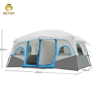 Neues Design Werbe tragbares großes Strand zelt Sonnenschutz Shelter Outdoor Wandern Travel Campng Wasserdichtes Zelt