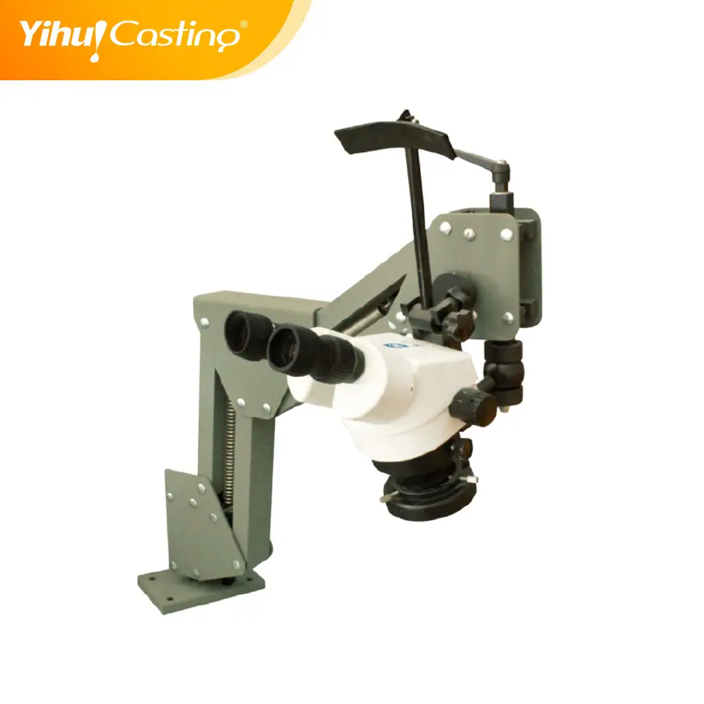 Flexibele Arm Zoom Stereo Microscoop, Sieraden Steen Instelling Machine