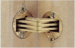 Bản Lề Hợp Kim Kẽm Mini, Bản Lề Nội Thất Phần Cứng Tủ Cổ Bằng Đồng Thau Hình Con Bướm - Product Image 4