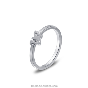Linda Pareja Anillos, <span class=keywords><strong>Te</strong></span> Amo Anillos Par de Acero Inoxidable, Anillo de eternidad de Bandas Al Por Mayor - Product Image 1