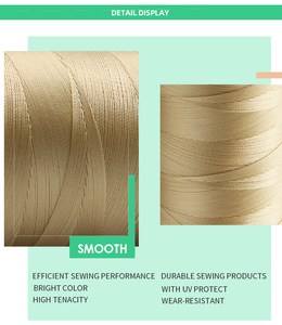 1mm En Nylon <span class=keywords><strong>66</strong></span> collé Hilo nylon fil pour coudre <span class=keywords><strong>le</strong></span> cuir À Coudre - Product Image 6