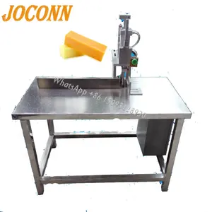 Cylindrical soap strip cutting machine/ Manual soap block slicer /ellipse soap bar cutter
