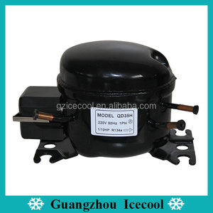 Mini Compresor de Refrigeración de 1/10HP R134A, Compresor para Refrigerador/Congelador QD35H - Product Image 2
