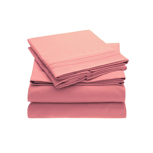 El <span class=keywords><strong>Hotel</strong></span> Royale suave sedoso 100% de bambú derivados rayón Color <span class=keywords><strong>Azul</strong></span> Marino ropa de cama - Product Image 4