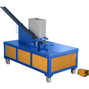 YSD-12 il codice ad angolo di canale quadrato pneumatico di YSDCNC che installa la macchina con il motore centrale e le componenti della pompa - Product Image 3