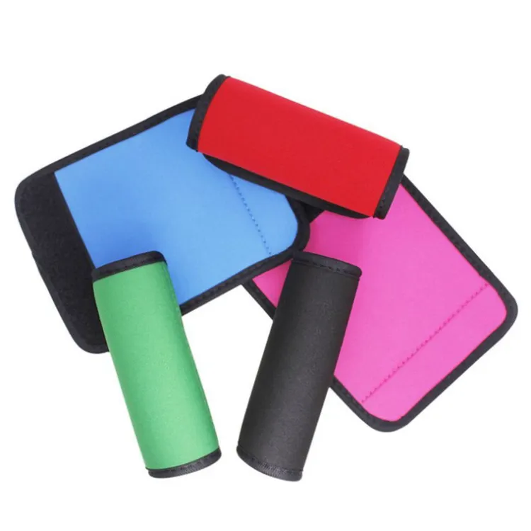 Capa para mala de neoprene com logotipo, capa protetora para bagagem em mala de neoprene