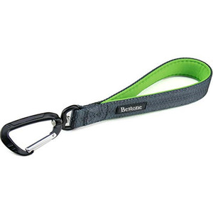 Pestaña de sello de goma de entrenamiento, mango acolchado de neopreno de 10 pulgadas, <span class=keywords><strong>correa</strong></span> <span class=keywords><strong>corta</strong></span> <span class=keywords><strong>para</strong></span> <span class=keywords><strong>perro</strong></span> de plomo <span class=keywords><strong>para</strong></span> mascotas de tráfico fuerte con Clip de mosquetón - Product Image 1