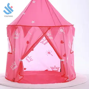 YF-Z108 детский розовый костюм с рисунком из игровые палатки крытый игрушечный домик для маленьких детей Замок принцессы вигвама палатка детская игровая палатка