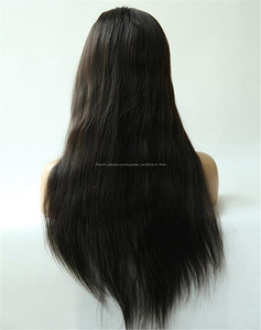 Livraison du jour au lendemain malaisiens cheveux 360 <span class=keywords><strong>sans</strong></span> colle pleines perruques de <span class=keywords><strong>lacet</strong></span> blanchis noeuds - Product Image 5