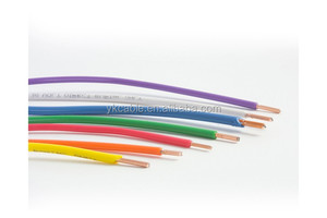 ลวดทองแดงที่เป็นของแข็งพีวีซีหุ้มฉนวนสายไฟประเภทต่างๆ Electrical16 AWG 300/500V <span class=keywords><strong>THW</strong></span> - Product Image 6