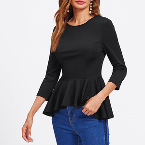 Encuentre el mejor fabricante de blusas negras elegantes y blusas negras  elegantes para el mercado de hablantes de spanish en alibaba.com