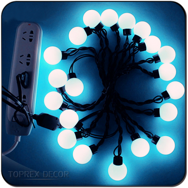 Alibaba поставщика рождественские украшения пинг-понг мяч Глобус сказочные огни