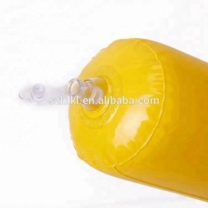 Kids toy dễ thương thanh inflatable hươu cao cổ, inflatable cưỡi con hươu cao cổ - Product Image 5