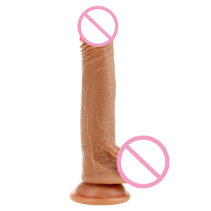 100% Silikon <span class=keywords><strong>Dildo</strong></span> 7,8 Zoll Sexspielzeug Kostenlose Proben, Realistischer Penis <span class=keywords><strong>Dildo</strong></span>, Silikon <span class=keywords><strong>Dildo</strong></span> Sexspielzeug - Product Image 1