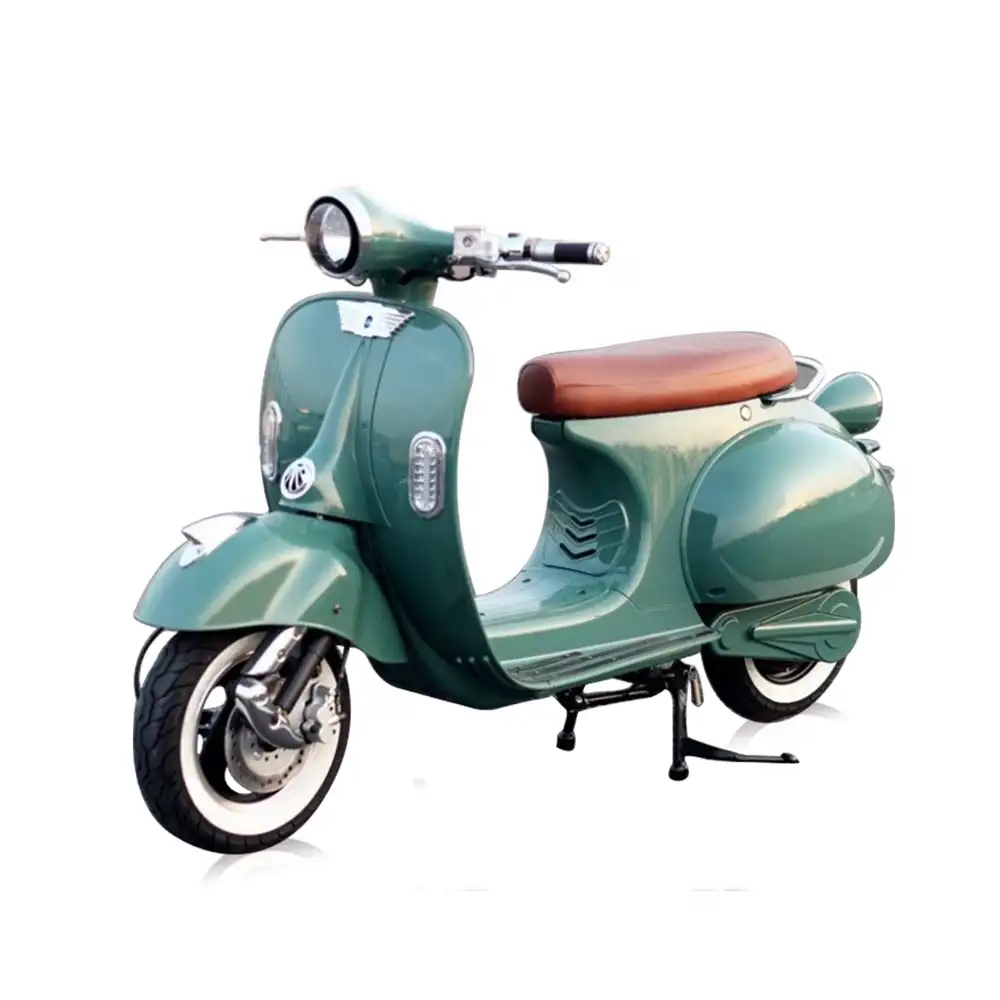 Classic Retro Roman Holiday Electric Motorcycle Scooter
