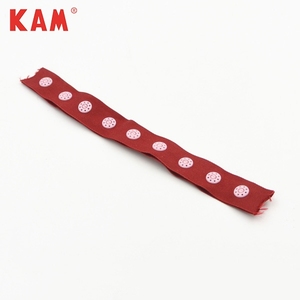 Personalizado colorido suave durable rojo rosa plástico de dos colores cinta botón a presión para la ropa del Bebé Ropa del cabrito niños más 30 años - Product Image 1