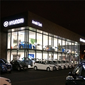 Đúc Sẵn Xây Dựng Kim Loại Thép Mạ Kẽm Cấu Trúc Thủy Tinh 4 4S Xe Showroom Khung Thép Đại Lý Cửa Hàng Xe Xây Dựng - Product Image 3