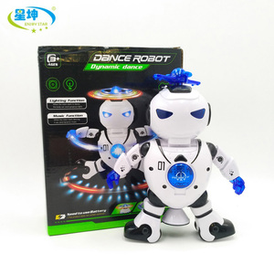 على الإنترنت الساخن بيع ألعاب Shoutou الترويجية 360 درجة تدور مع الرقص الخفيف ، الموسيقى لعبة الإنسان الذكي <span class=keywords><strong>biped</strong></span> - Product Image 6