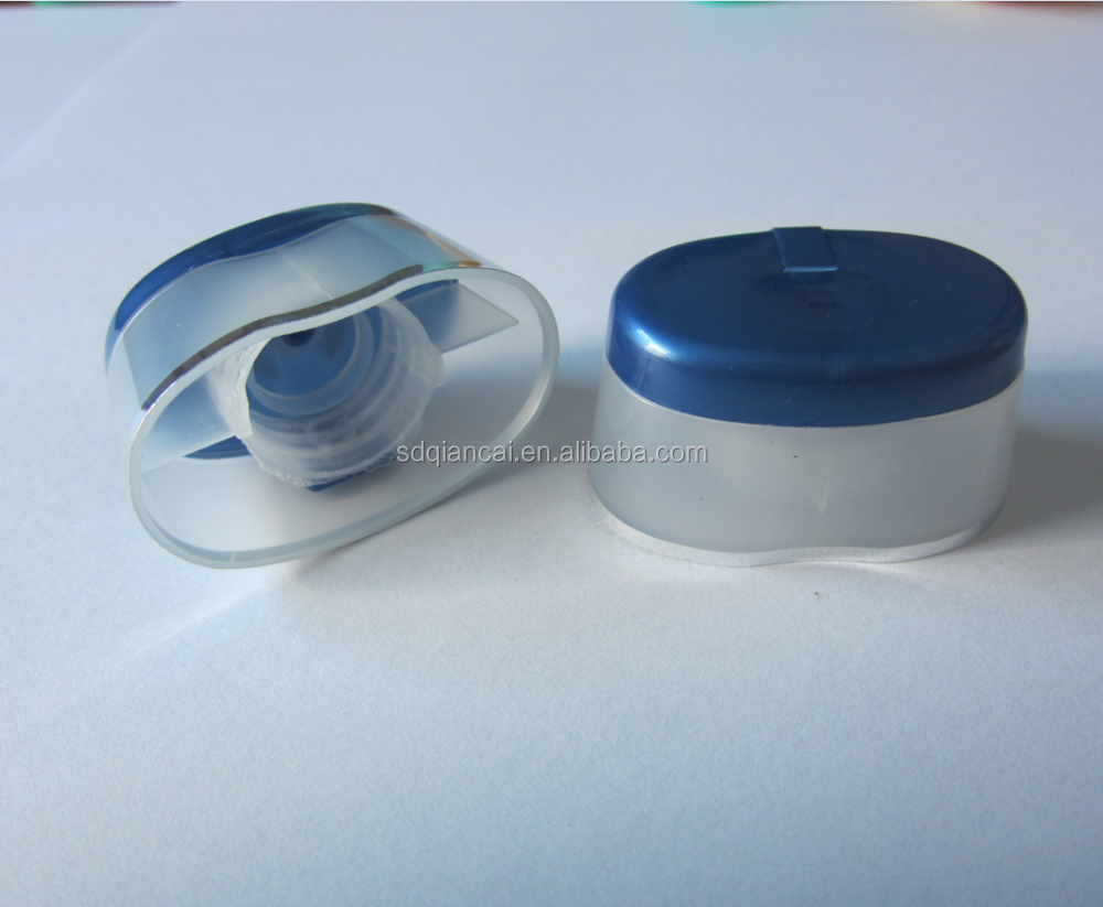 Two Color Flip Top Cap Lotion Bottle Lid Plastic Bottle Cover