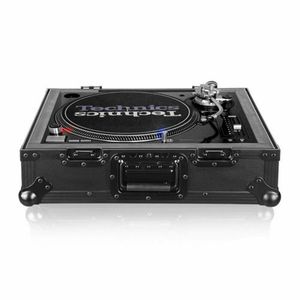 Black Hard Flight Case DJ Turntable Case for <strong>Technics</strong> 1200 / 1210 &amp; Other Turntables - Product Image 6