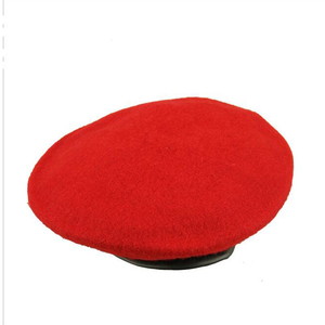 Usine personnaliser toutes les saisons de haute qualité réglable Trekking mâle unisexe Olive noir Boina rouge <span class=keywords><strong>Pat</strong></span> tactique hommes 100 laine béret - Product Image 3
