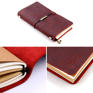 Custom <strong>Vintage</strong> <strong>Writing</strong> Diary Journal Notebook Refillable Handmade Leather Traveler Notebook for <strong>Writing</strong> and Gifts - Product Image 2