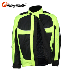 Balap Pertama Pria Kulit Bordir Logo Merek Sepeda Motor Airbag Jaket - Product Image 2