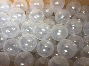Bolas de plástico transparentes 100% seguras, libres de BPA, para piscina de bolas, de 60mm, 65mm, 75mm, 80mm, 100mm, de material PU, juguete para el baño - Product Image 2