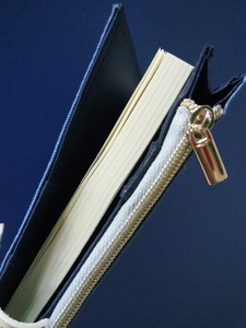 OUV más nuevo personalizado multifunción <span class=keywords><strong>Oxford</strong></span> tela cubierta escuela cuaderno con bolsillos - Product Image 2