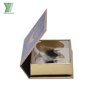 <strong>Custom</strong> Order Mink <strong>Lashes</strong> With Priviate Label Cosmetics Packing Box 4 Pairs Set Rose Gold False Eyelash Box With Foam Insert - Product Image 6