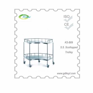 Único diseñado <span class=keywords><strong>de</strong></span> limpieza del Hospital transferencia carrito con ruedas grandes, útil para la ropa transferencia - Product Image 3