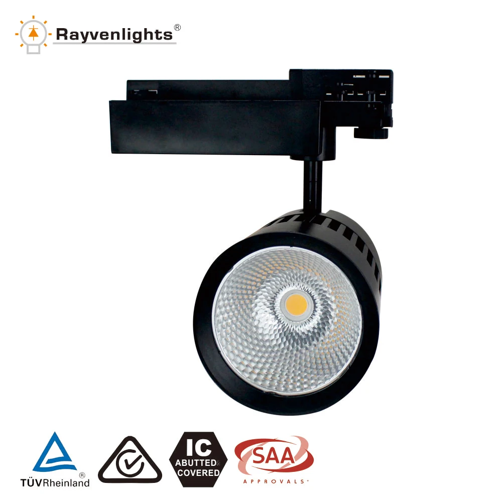 CE Rohs Approved 40w 50W COB LED Track Light RA>83