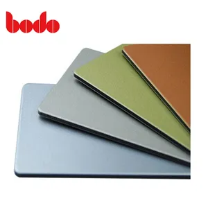 Dibond 2mm 3mm 4mm Panneau décoratif en bois 6mm Di Panel Panneau composite en aluminium plastique Panneau composite en aluminium