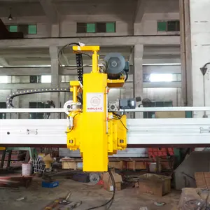 Machine de découpe de pont en granit moyenne, avec scie de pont, jet d'eau et de pluie, prix avec certification CE