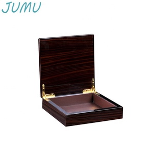 Hot Bán Bản Đồ Nắp Gỗ Mun Đen Veener Sang Trọng Ramadan Bằng Gỗ Ngày Hộp Quà Tặng - Product Image 4