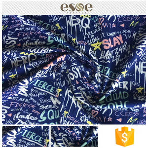Nice design <span class=keywords><strong>pas</strong></span> <span class=keywords><strong>cher</strong></span> polyester DTY imprimer jersey <span class=keywords><strong>simple</strong></span> tissu - Product Image 2