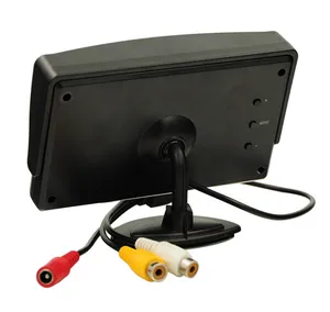 Portable 3.5" Inch TFT Color LEDTest Monitor CCTV Camera Security Tester For Surveillance Audio Video Input