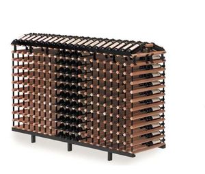 Estante modular de madera y metal para vino, kits comerciales para supermercado y tiendas - Product Image 6
